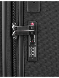Porsche Design Unisex Trolley - Roadster Nylon 4W Trolley M Exp in schwarz