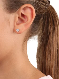 Prinzessin Lillifee Mädchen Ohrstecker in lila