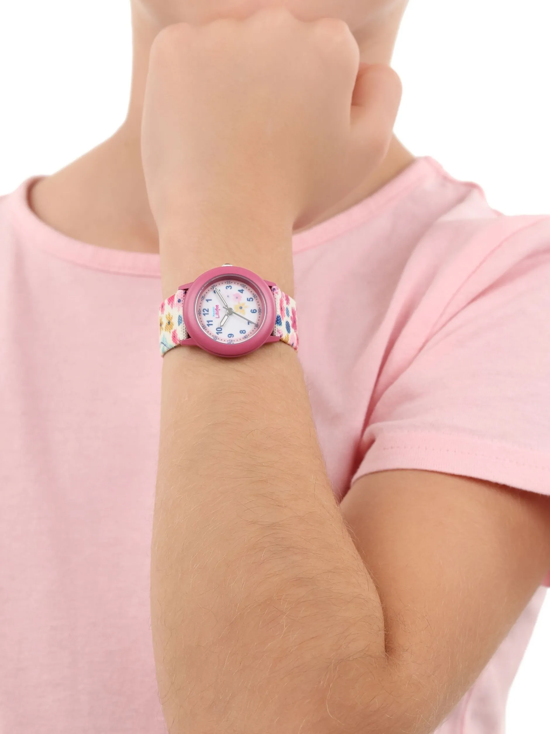 Prinzessin Lillifee Mädchen Quarzuhr in weiß