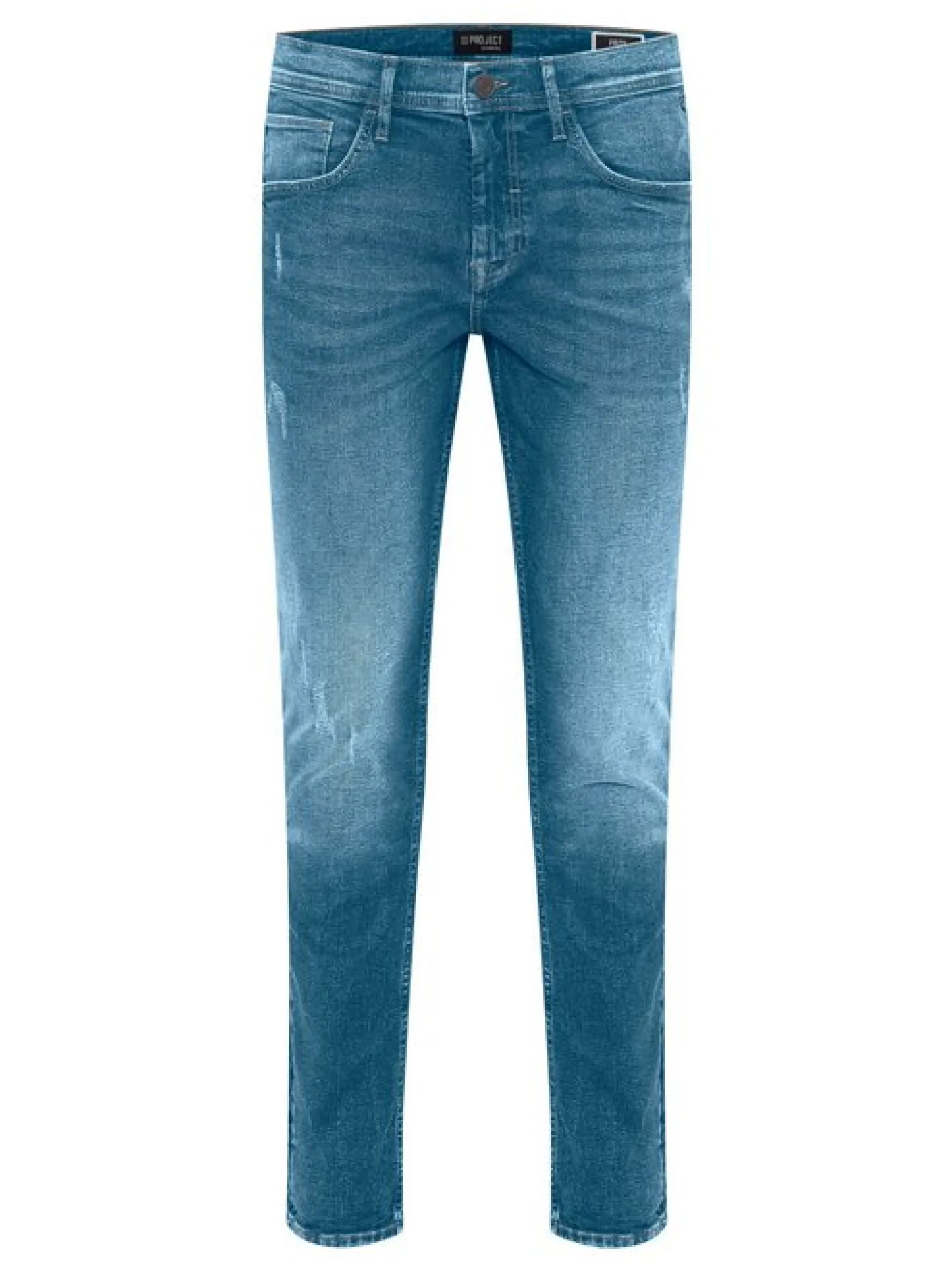 11 Project Herren Gerade Jeans - PRVerner in light stone