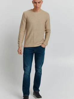 11 Project Herren Gerade Jeans - PRVerner in medium stone