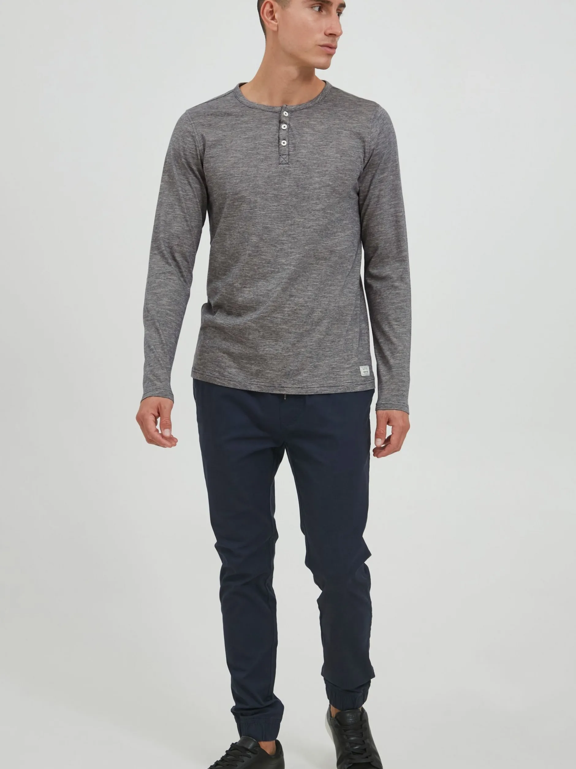 11 Project Herren Longsleeve - PRTumelo in blau