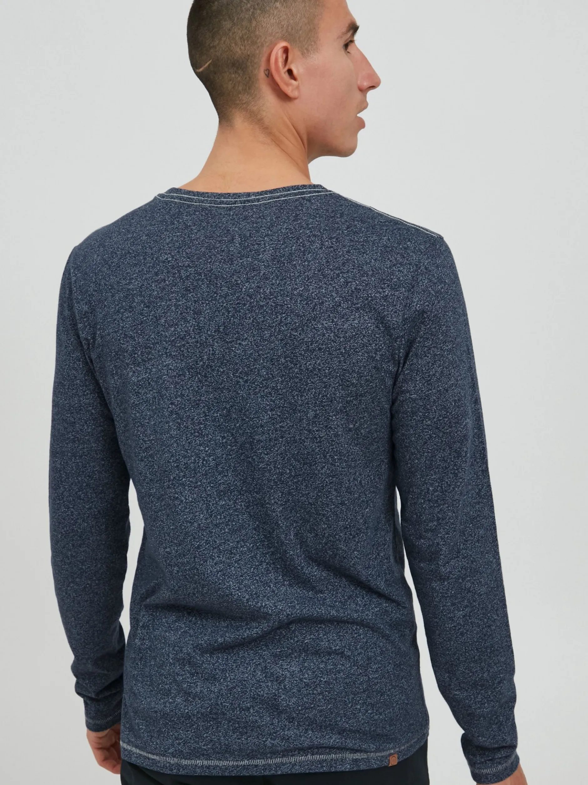 11 Project Herren Longsleeve - PRSievert in blau