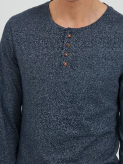 11 Project Herren Longsleeve - PRSievert in blau