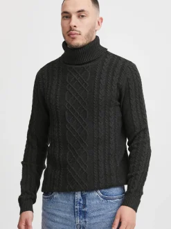 11 Project Herren Rollkragenpullover - PRJamelio in grau