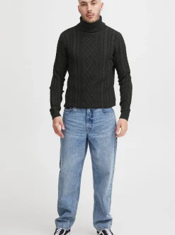 11 Project Herren Rollkragenpullover - PRJamelio in grau