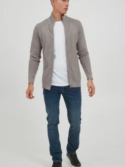 11 Project Herren Strickjacke - PRSteffan in grau