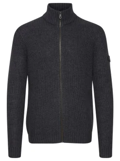 11 Project Herren Strickjacke - PRXander in grau