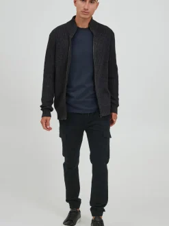 11 Project Herren Strickjacke - PRXander in grau