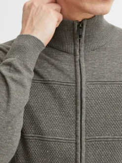 11 Project Herren Strickjacke - PRYannik in grau