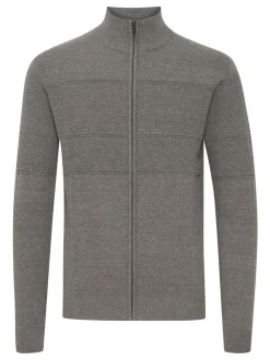 11 Project Herren Strickjacke - PRYannik in grau