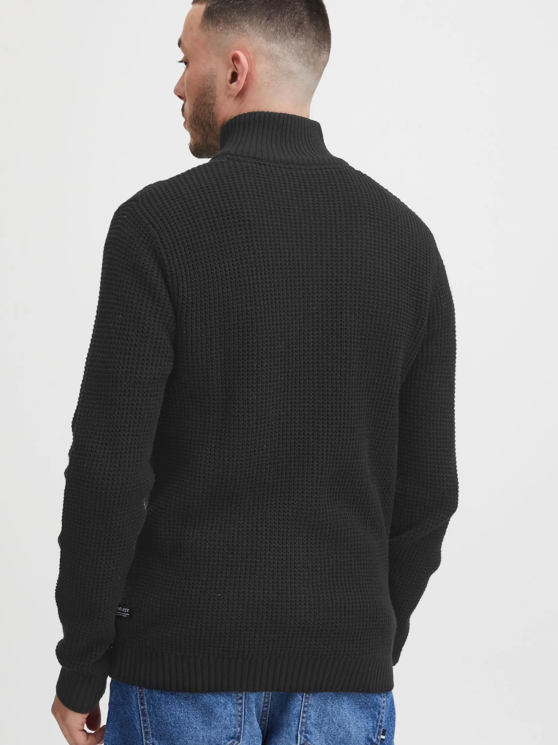 11 Project Herren Strickjacke - PRKimmo in schwarz