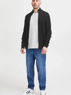 11 Project Herren Strickjacke - PRKimmo in schwarz