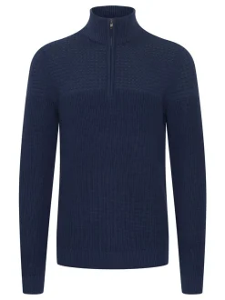 11 Project Herren Strickpullover - PRAdam in blau