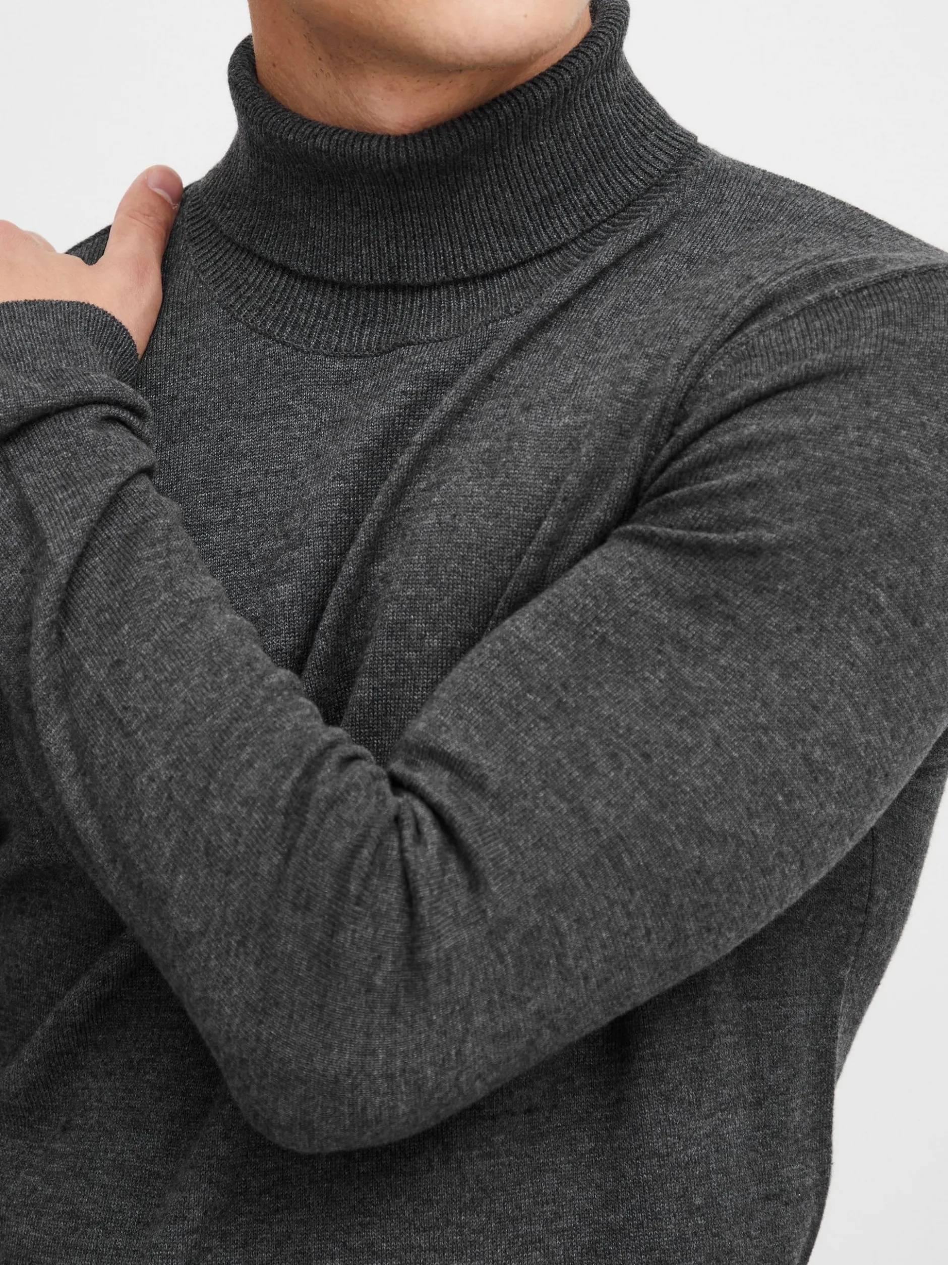 11 Project Herren Strickpullover - PRIngbert in grau