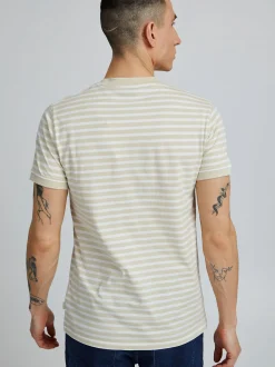 11 Project Herren T-Shirt - PRBennet in beige