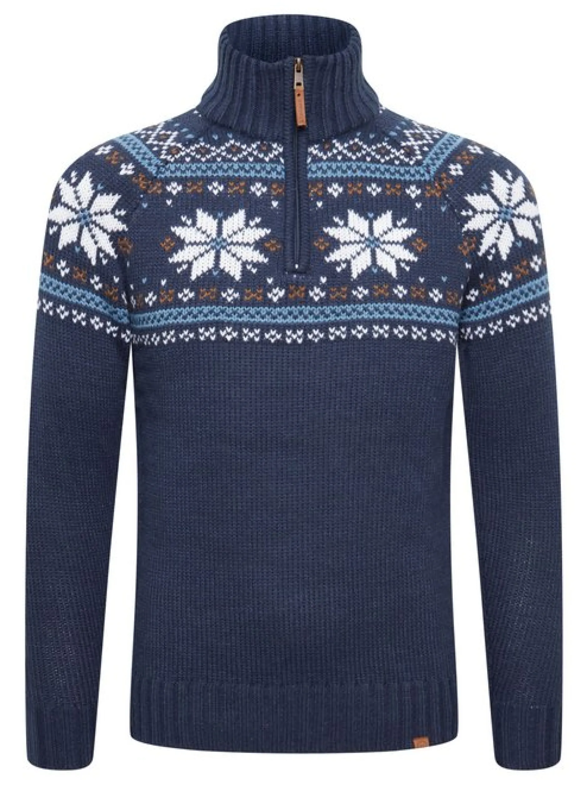 11 Project Herren Weihnachtspullover - PRTim in blau