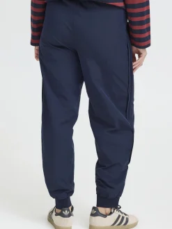 PULZ Jeans Damen Casual Hose PZGIA Hohe Taille in marine