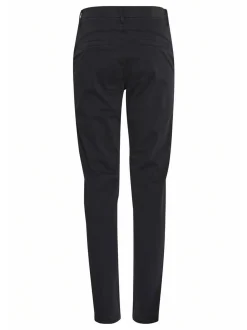 PULZ Jeans Damen Casual Hose PZBONNIE Normale Passform in schwarz