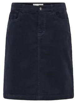 PULZ Jeans Damen Casual PZSALLY Hohe Taille in marine