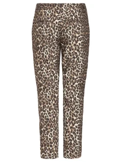 PULZ Jeans Damen Hose PZBINDY in braun