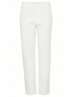 PULZ Jeans Damen Hose PZBINDY in weiß