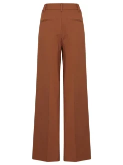PULZ Jeans Damen Hose PZBINDY in cognac