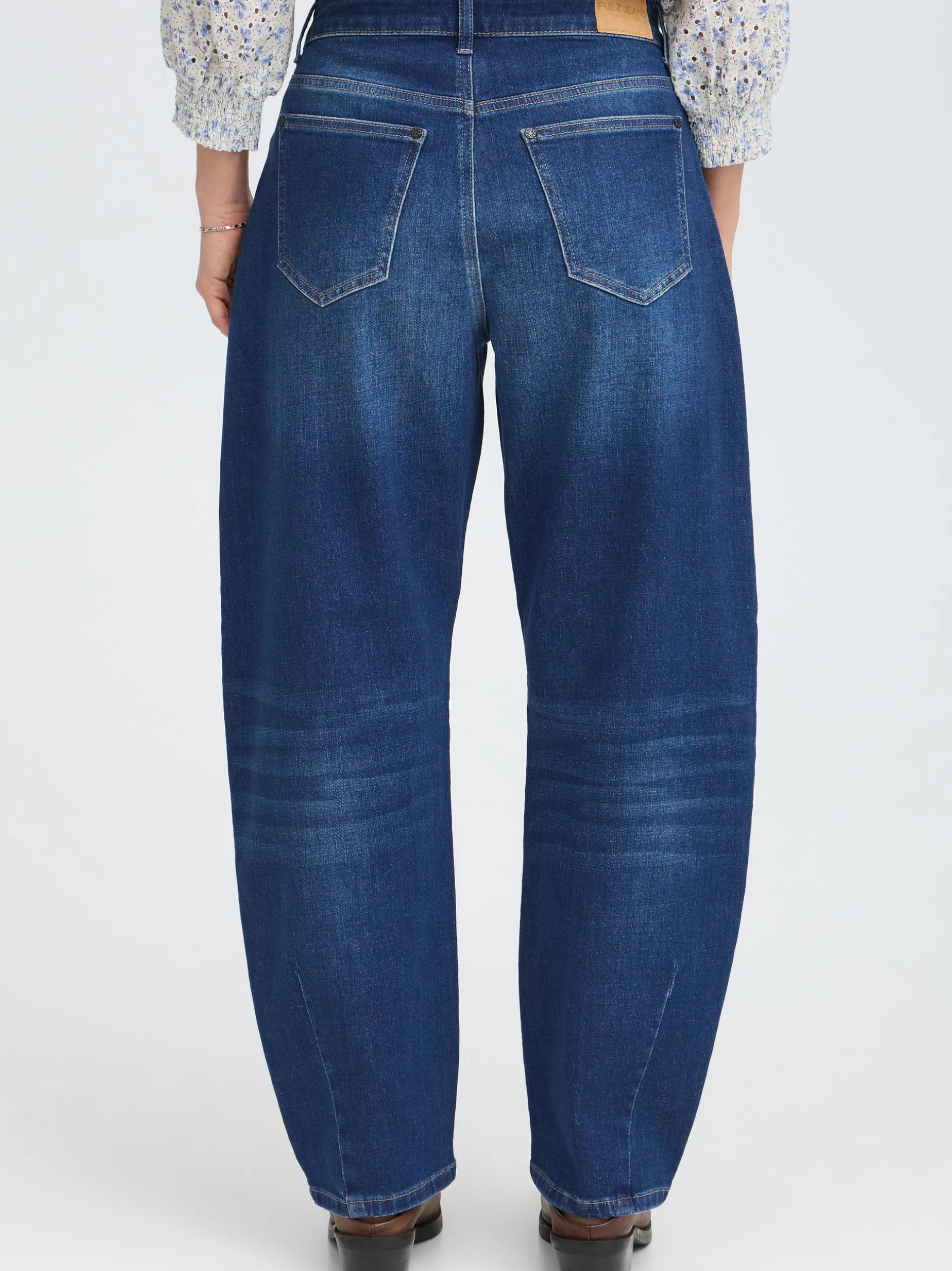 PULZ Jeans Damen Jeans PZANNI in medium stone denim