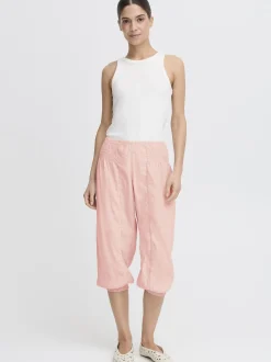 PULZ Jeans Damen Shorts PZJILL in rosa