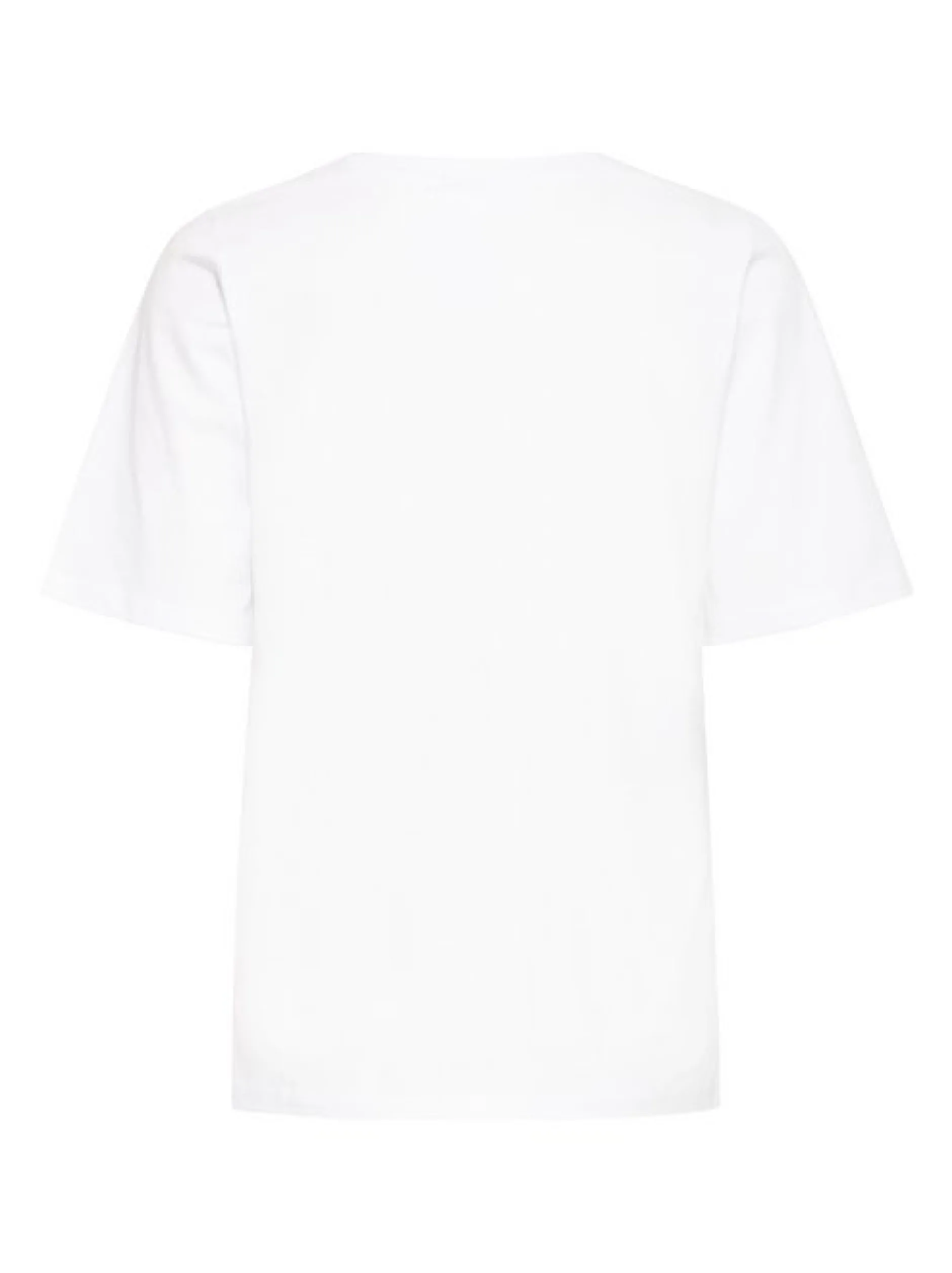 PULZ Jeans Damen T-Shirt PZBETHANY in weiß