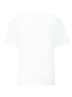 PULZ Jeans Damen T-Shirt PZBETHANY in weiß