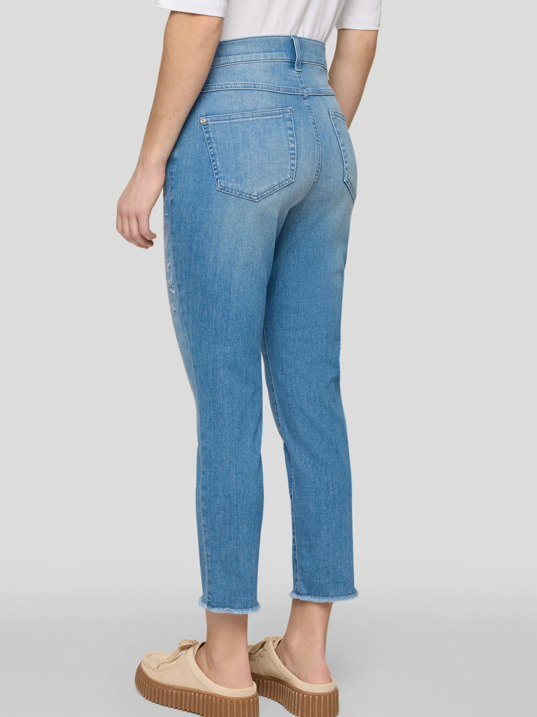 RABE Damen Jeans in light stone denim