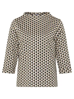 RABE Damen Langarmshirt in braun