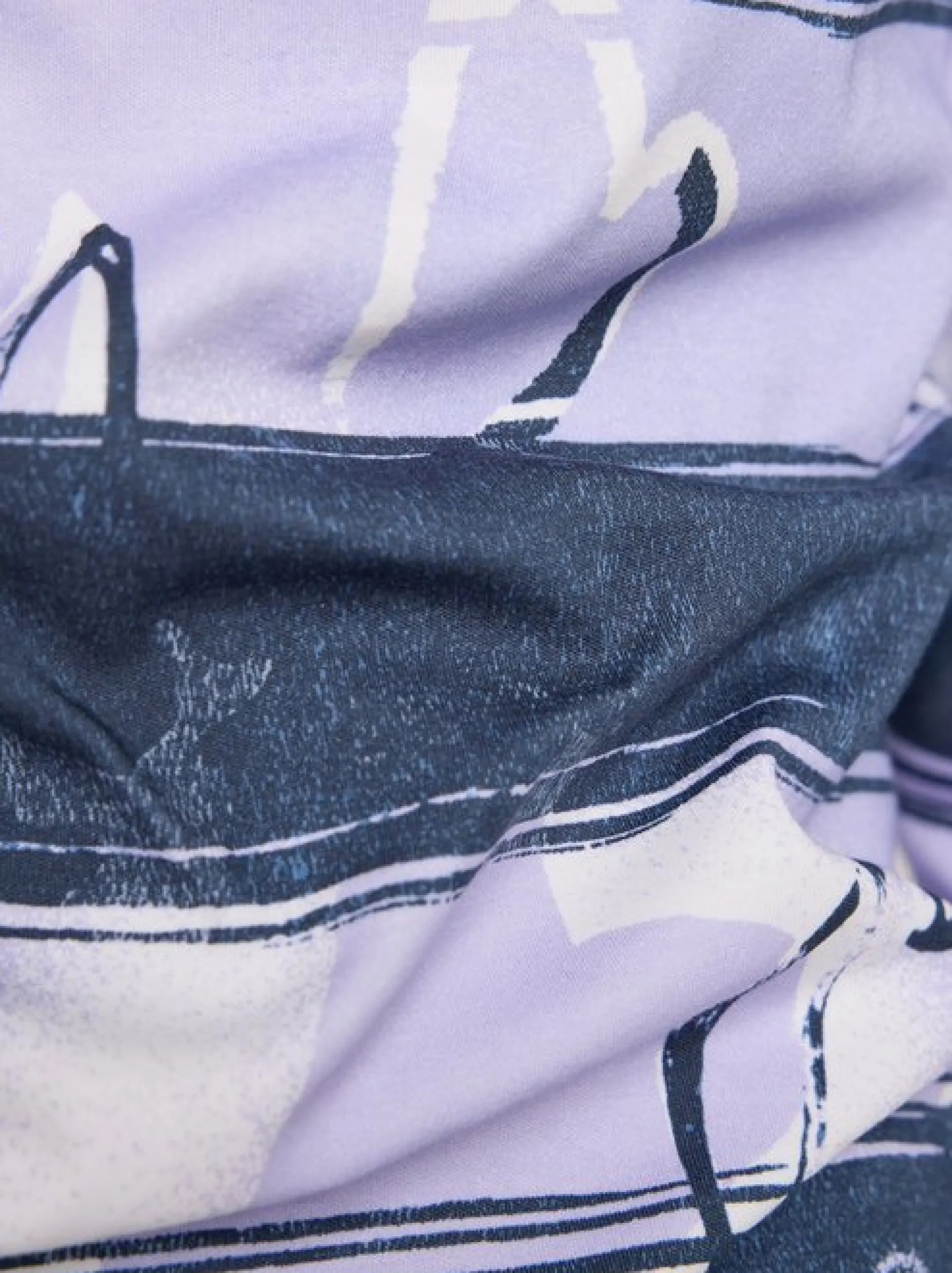 RABE Damen Langarmshirt in lila blau
