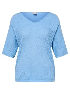 RABE Damen Pullover in blau