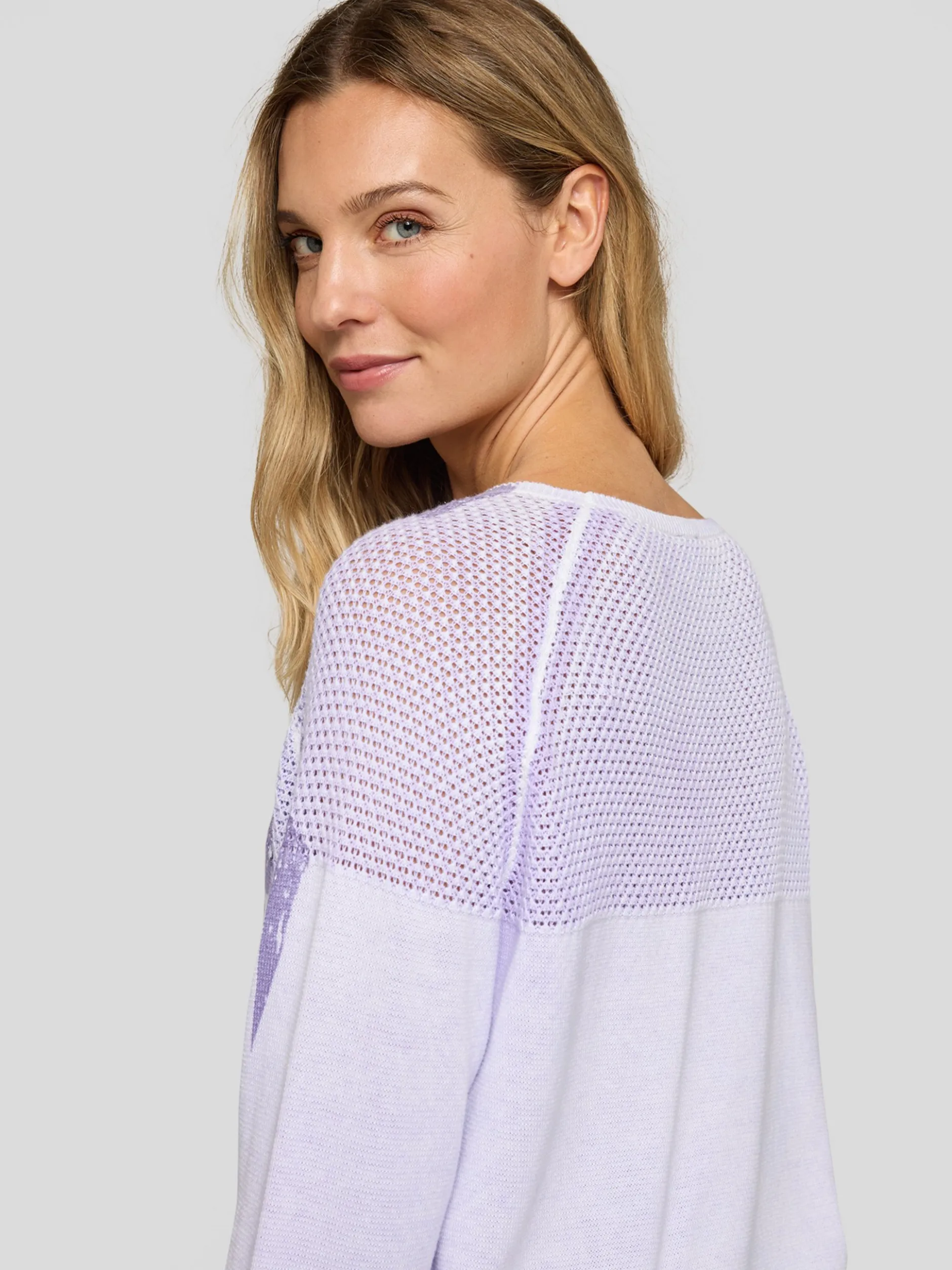 RABE Damen Pullover in lila