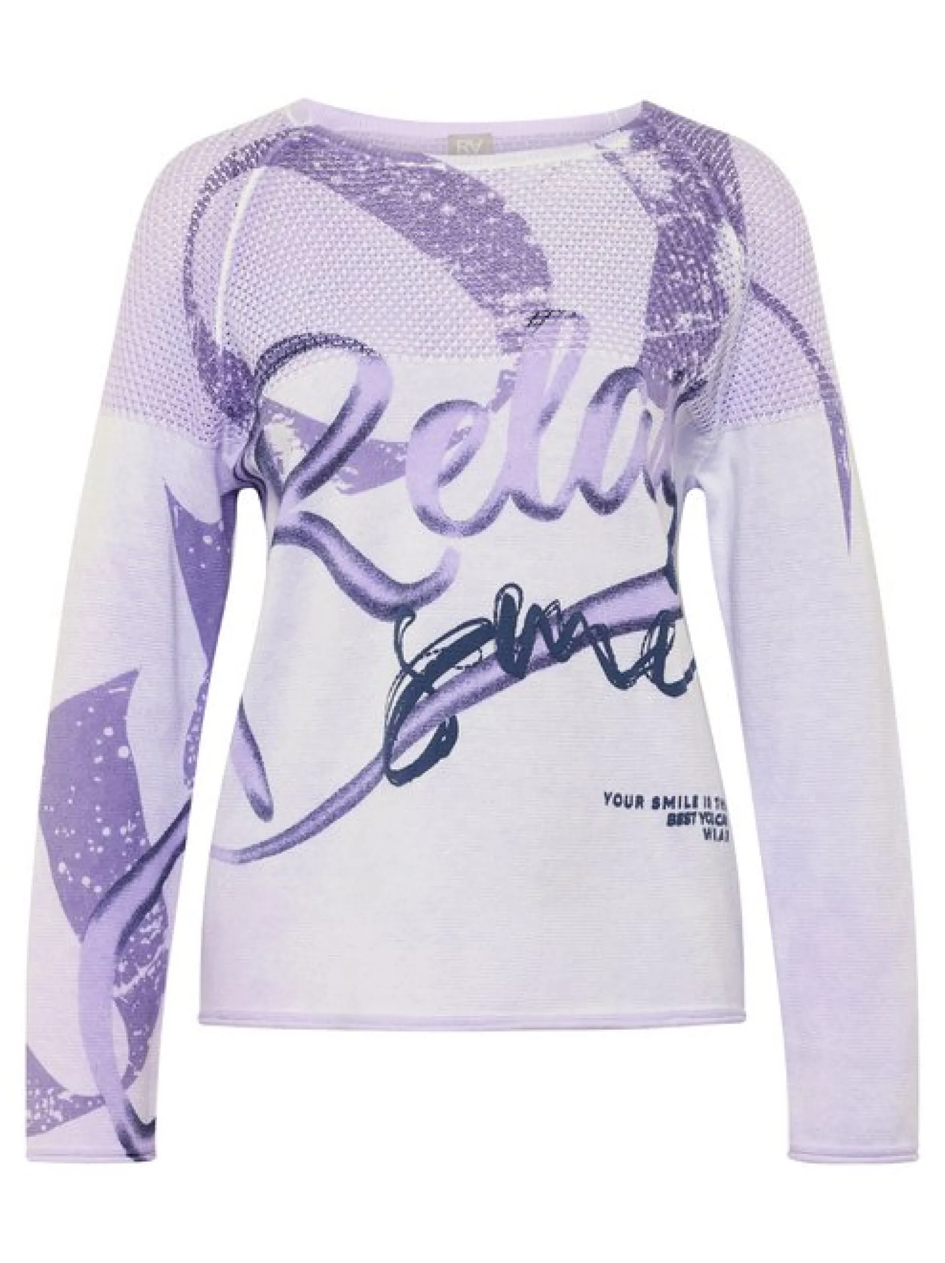 RABE Damen Pullover in lila
