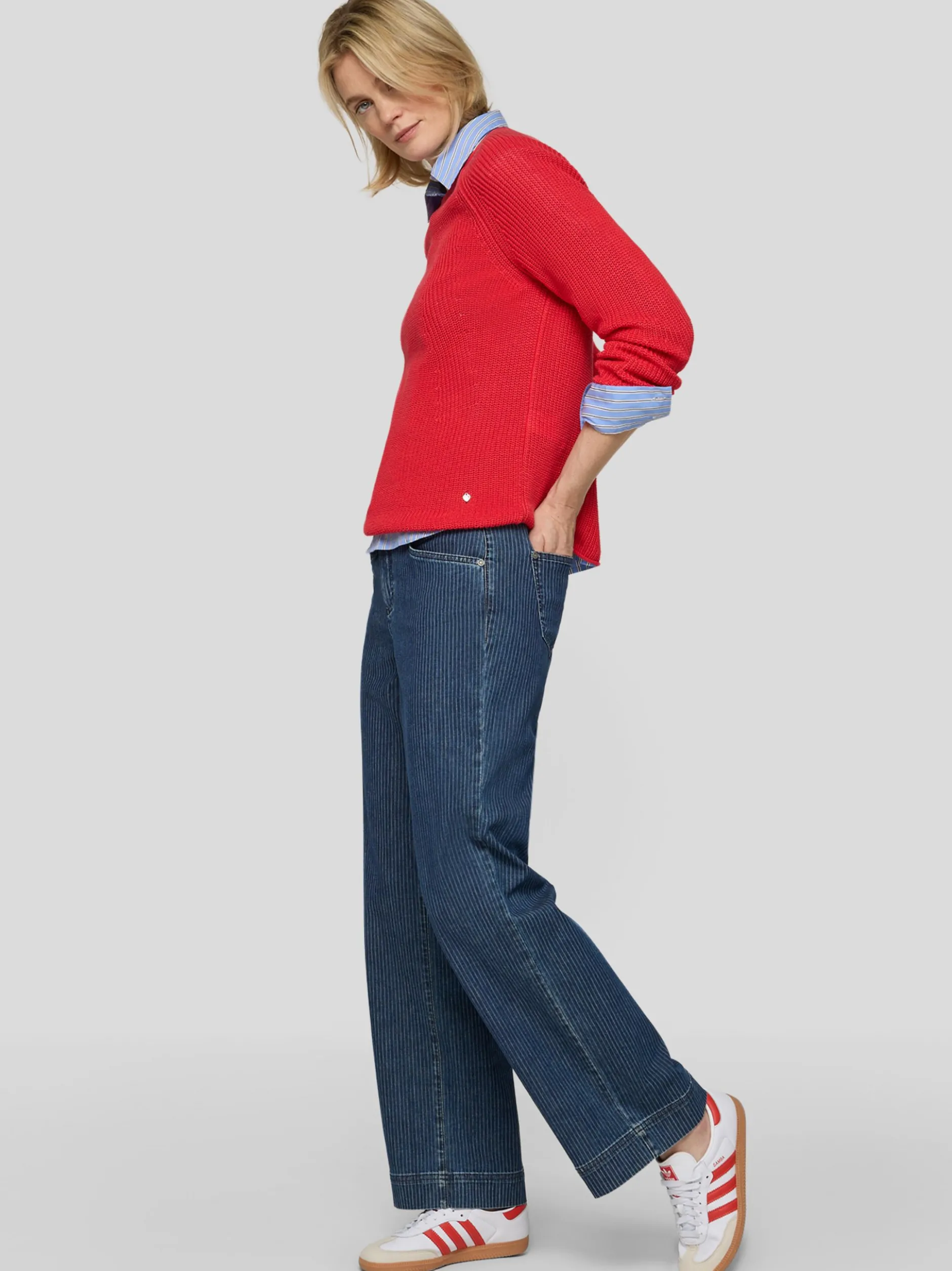 RABE Damen Pullover in rot