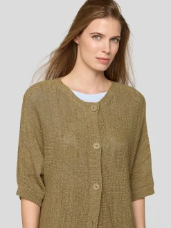 RABE Damen Strickjacke in grün
