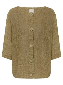 RABE Damen Strickjacke in grün