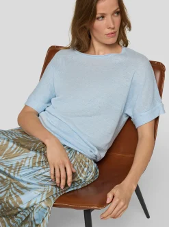 RABE Damen Strickshirt in hellblau