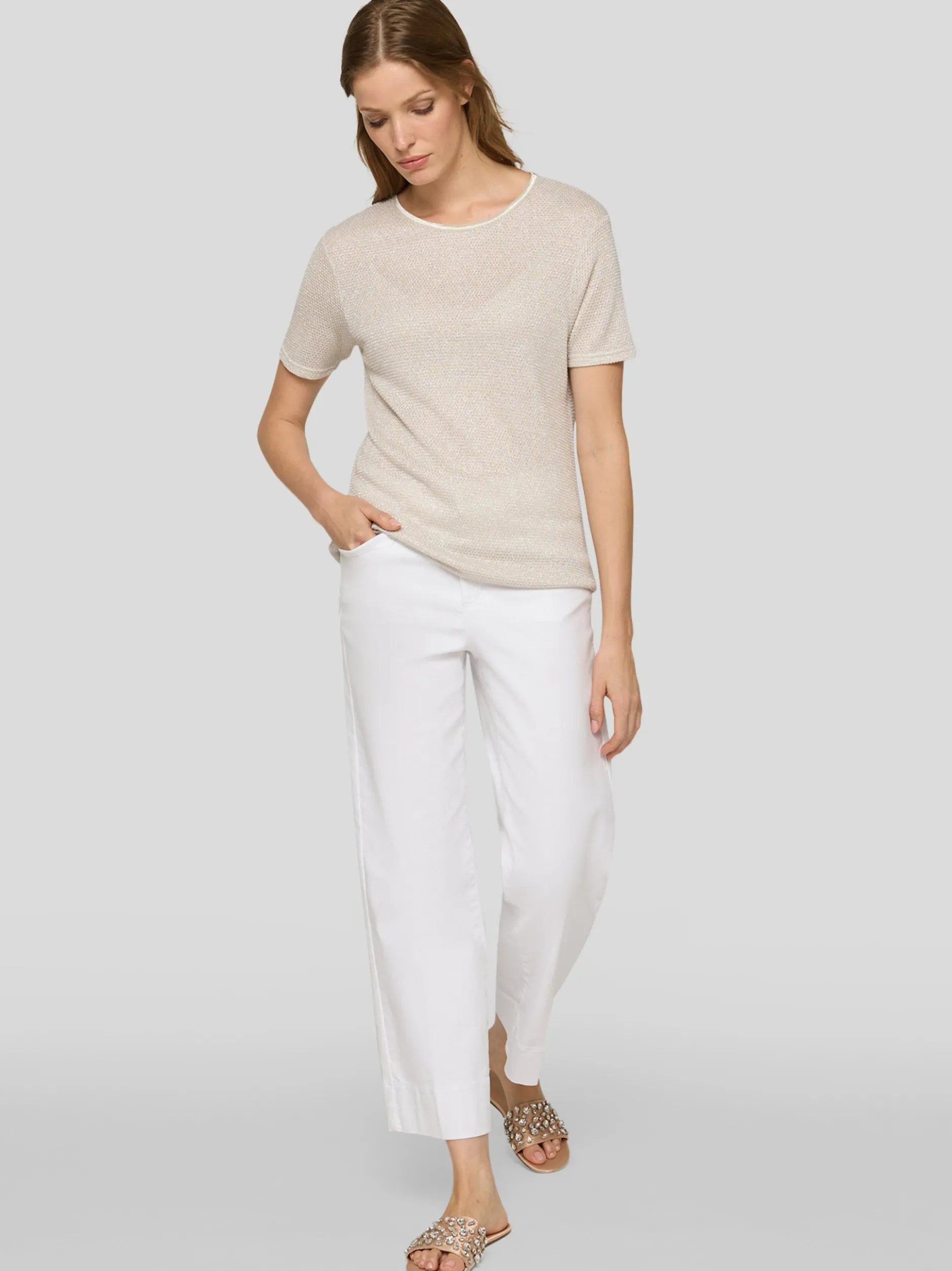 RABE Damen T-Shirt in beige