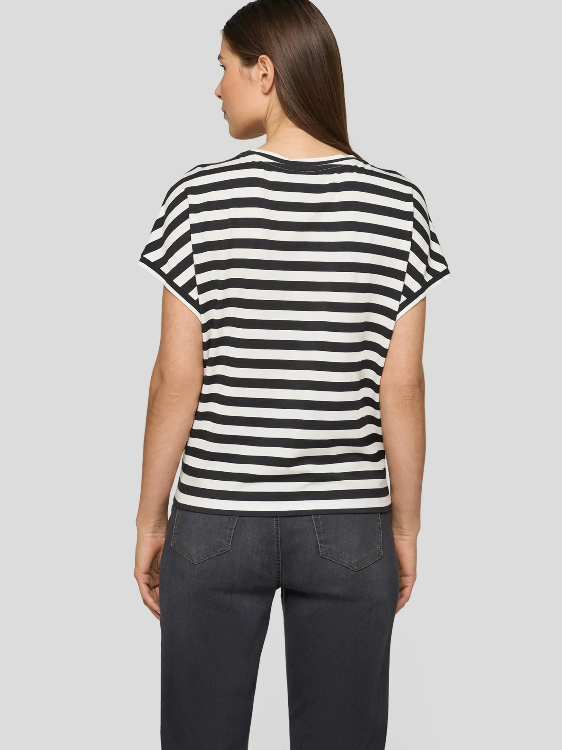 RABE Damen T-Shirt in beige mehrfarbig