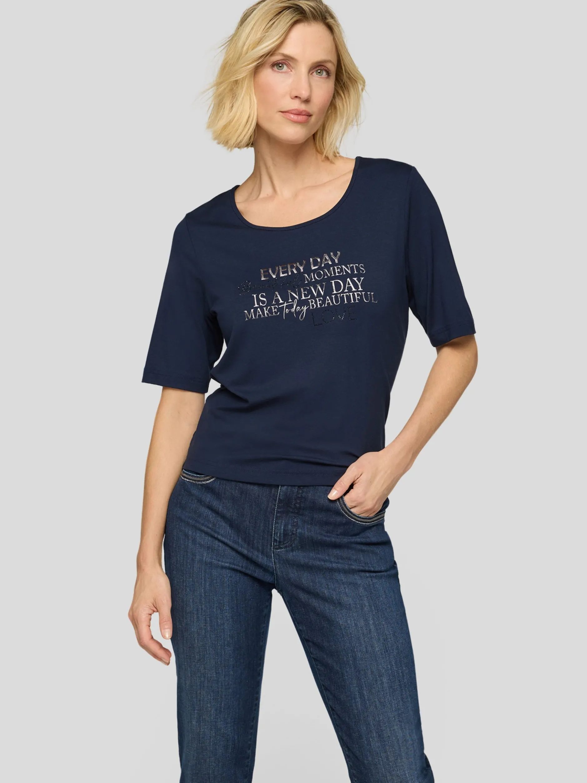 RABE Damen T-Shirt in blau