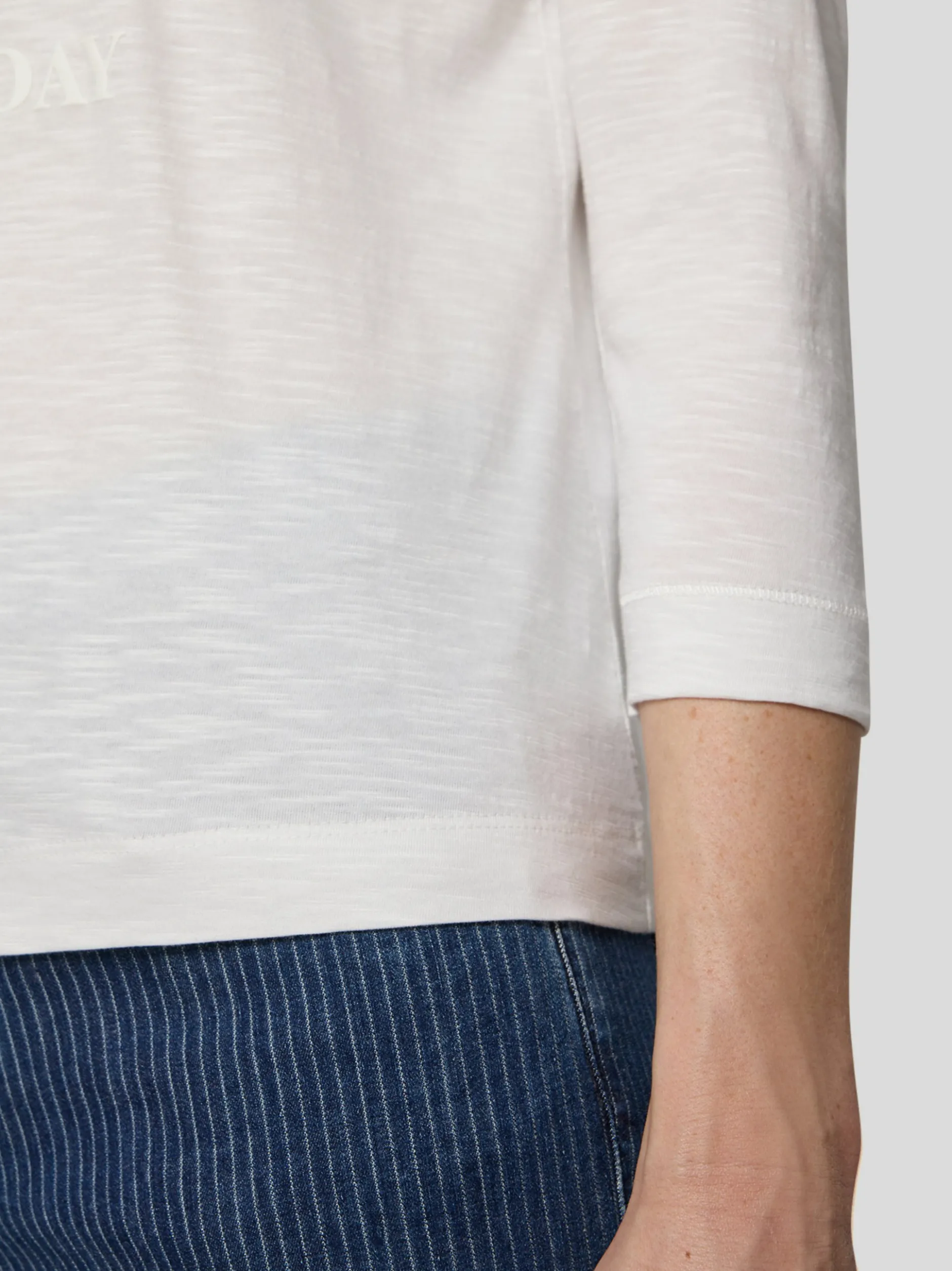 RABE Damen T-Shirt in weiß