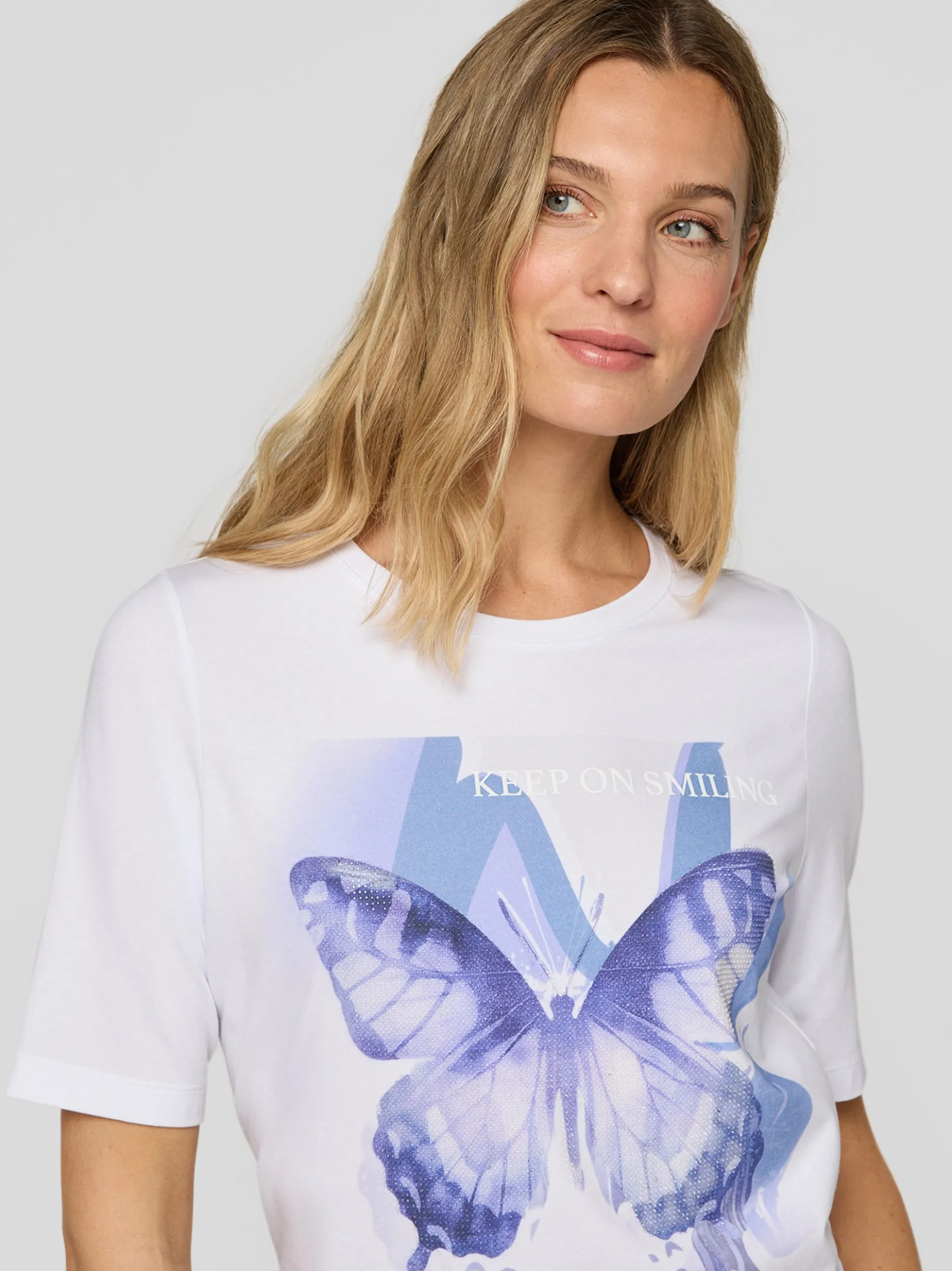 RABE Damen T-Shirt in weiß