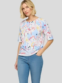 RABE Damen T-Shirt in weiß