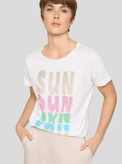 RABE Damen T-Shirt in weiß