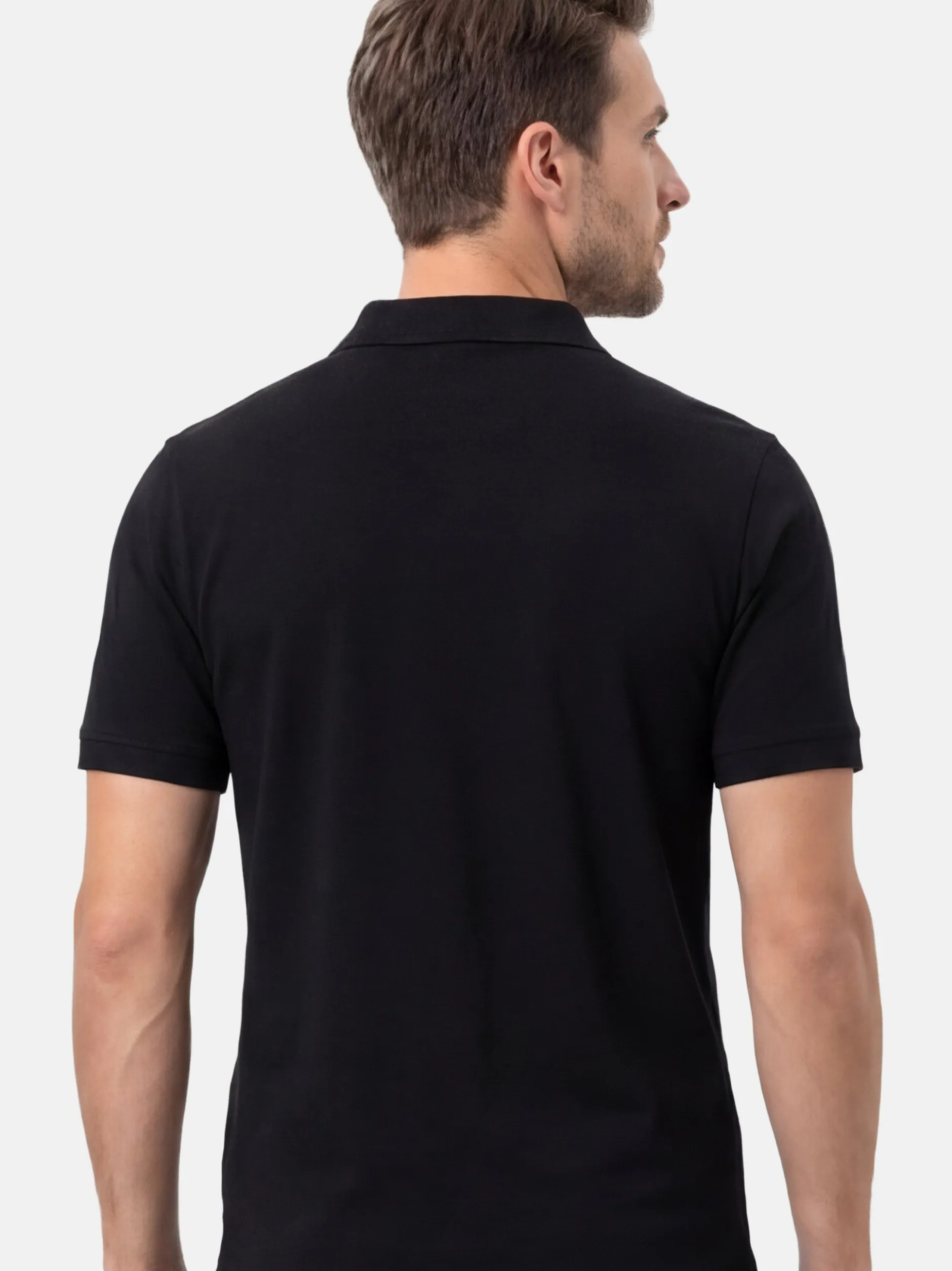 Ragman Herren Poloshirt im 2er-Pack in mehrfarbig