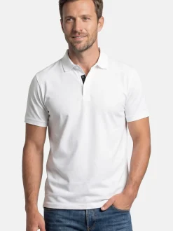 Ragman Herren Poloshirts im 2er-Pack in mehrfarbig